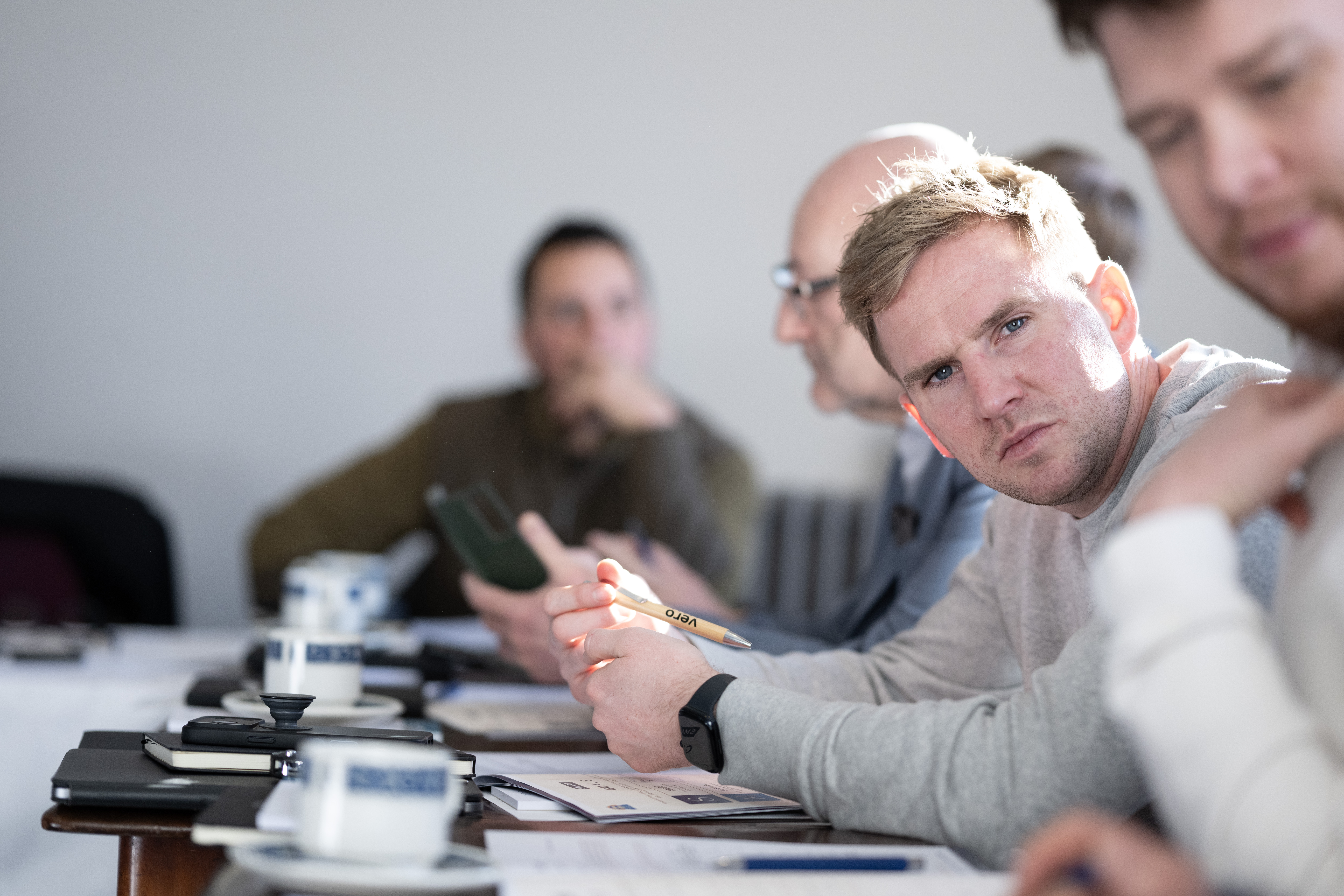 Business coaching session